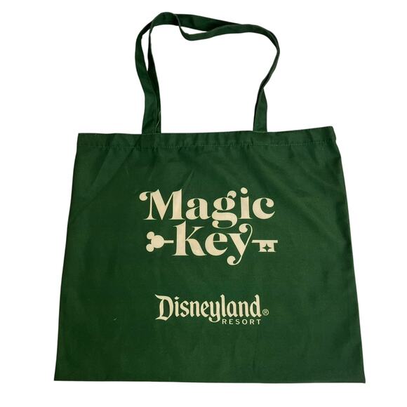 Disneyland Resort Magic Key Viva Navidad Green Tote - Picture 3 of 6